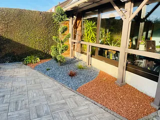 jardin entretenu